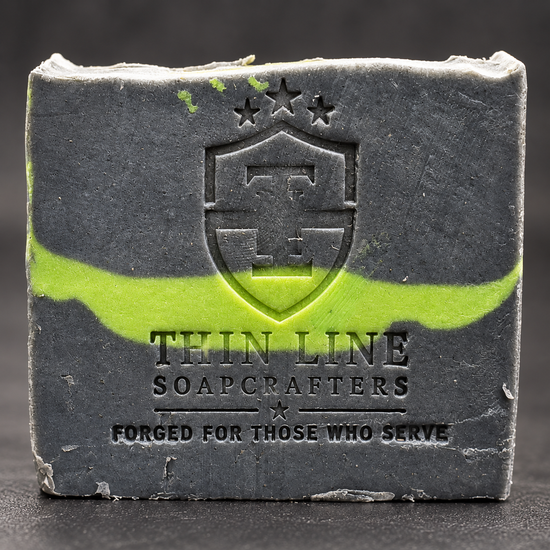 Evergreen Forest Green Line Handcrafted Soap