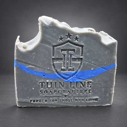 Duty Reserve Blue Line handcrafted soap bar